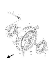 roda dianteira (gsx650f-fu)