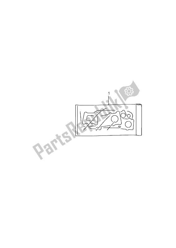 All parts for the Gasket Set of the Suzuki LT A 750 XVZ Kingquad AXI 4X4 2015