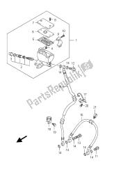 flexible de frein avant