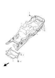 REAR FENDER (GSX650FU E24)