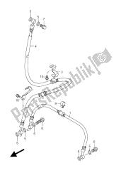 przewód hamulca przedniego (sfv650 e24)