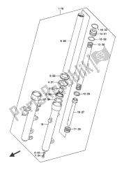 ammortizzatore forcella anteriore (uh125 p04)