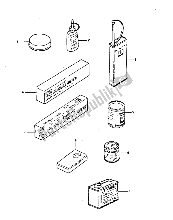 Toutes les pièces pour le Optionnel du Suzuki GS 450S 1985