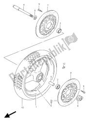 FRONT WHEEL (GSF1200-S)