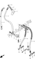 flexible de frein avant