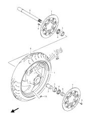 roda dianteira (vzr1800uf e19)