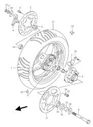 ruota posteriore