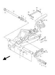 bras oscillant arrière