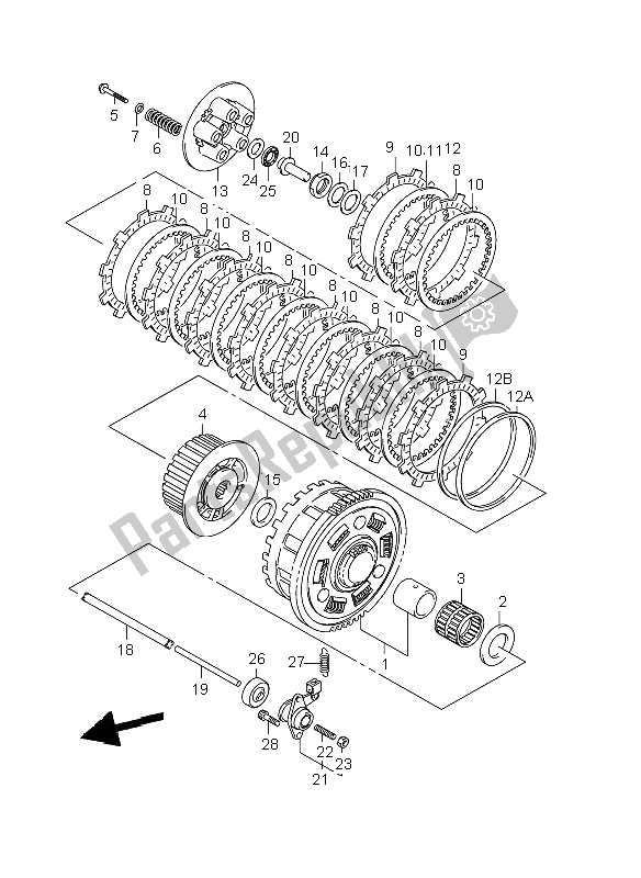 Wszystkie części do Sprz? G? O Suzuki GSX R 1000 2002