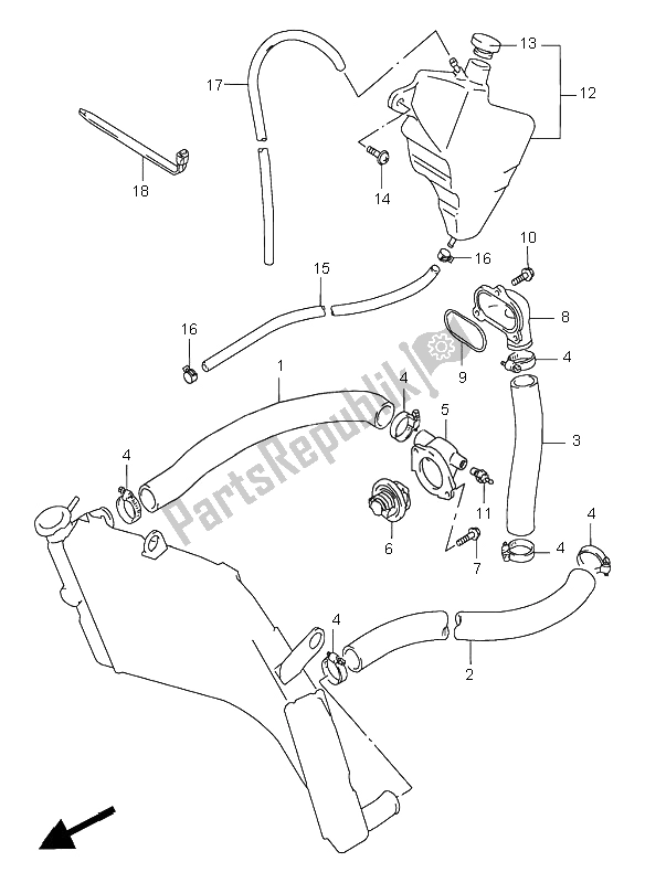 Wszystkie części do W?? Ch? Odnicy Suzuki GSX R 750 1996