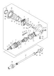 PROPELLER SHAFT & FINAL DRIVE GEAR