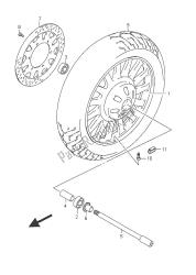 roue avant (vl800c e19)