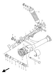 bras oscillant arrière