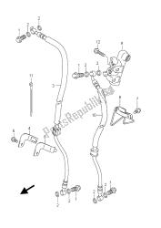 flexible de frein avant