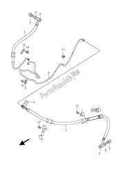 flexible de frein arrière (an650a)