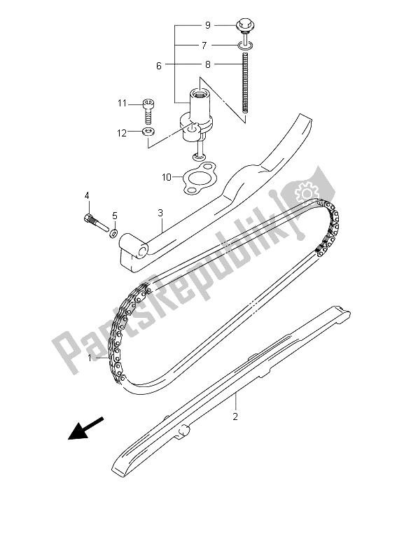 Tutte le parti per il Catena A Camme del Suzuki UH 125 Burgman 2011