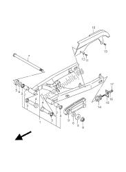 bras oscillant arrière