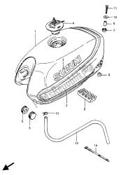 FUEL TANK (GSX750E)