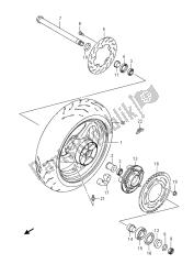 REAR WHEEL (GSR750UE)