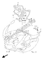 COWLING BODY INSTALLATION PARTS