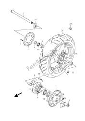 roda traseira (gsf650u)