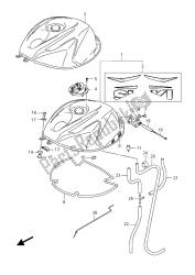 FUEL TANK (GSX-R600UF)