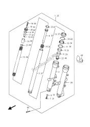 ammortizzatore forcella anteriore (sfv650a)