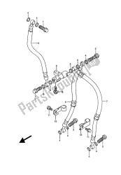 flexible de frein avant