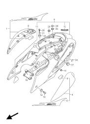 tampa do quadro (gsx1300r e19)