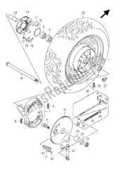 roda traseira (vl800c e19)