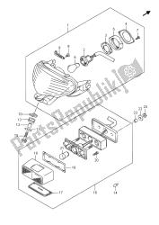 luz de combinación trasera