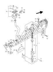 REAR MASTER CYLINDER (DL650)