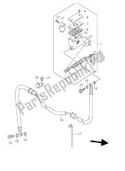 maître-cylindre d'embrayage (gsf1200s)