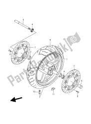 roue avant (gsf650-u-s-su)