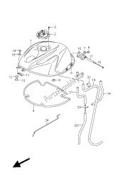 FUEL TANK (GSX-R600UE E21)