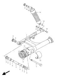 bras oscillant arrière