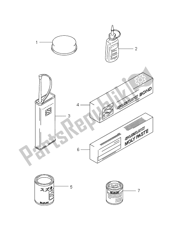 Toutes les pièces pour le Optionnel du Suzuki GSX R 1000 2007
