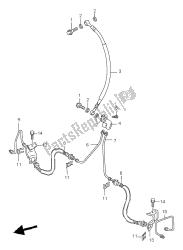 flexible de frein avant