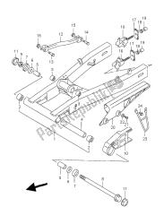 bras oscillant arrière