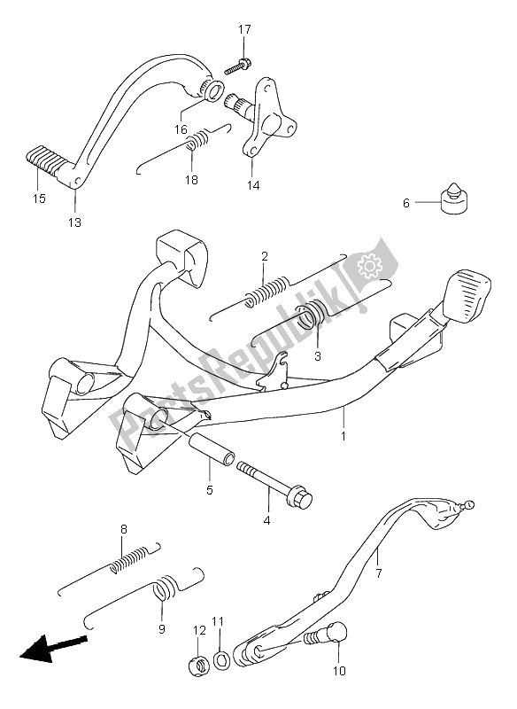 Todas las partes para Estar de Suzuki GSX 600F 2000