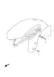 parafango anteriore (gsx-r750uf)