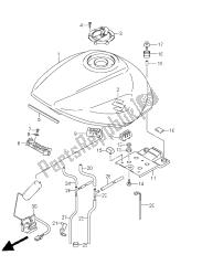 tanque de combustible (gsx650fa e21)