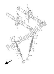 arbre à cames et soupape