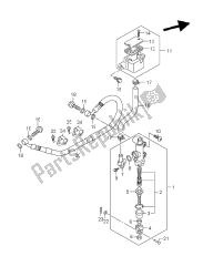 pompa freno posteriore (gsx650fu e21)