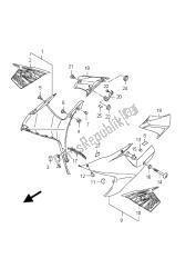 capota lateral (gsx-r750l2 e24: kgk)