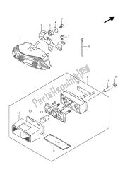 luce posteriore (gsx-r600)