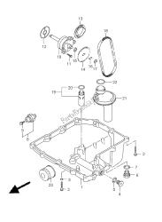 cárter de aceite y bomba de aceite