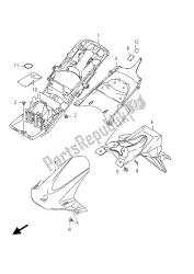 parafango posteriore (gsx-r600ue e21)