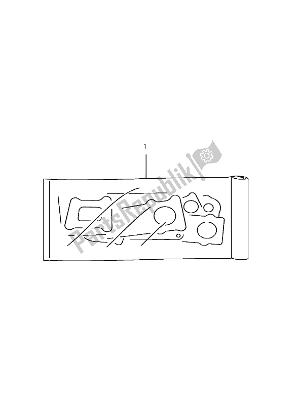 Wszystkie części do Zestaw Uszczelek Suzuki RM 125 2002