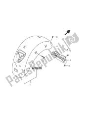 guardabarros trasero (vlr1800 e2)